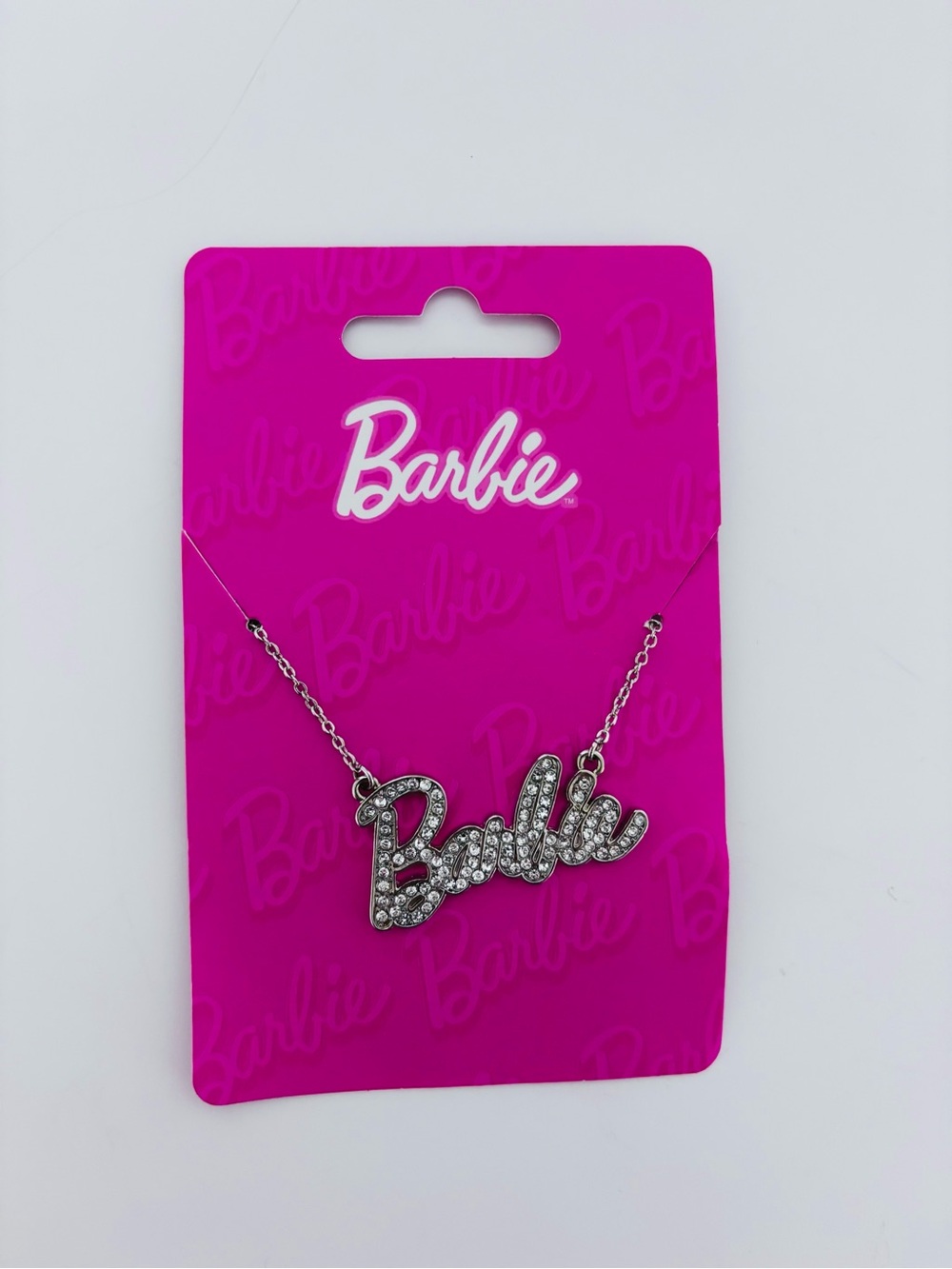 Claire's Barbie Necklace Y2K